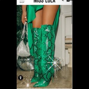 MISS LOLA HIGH BOOTS